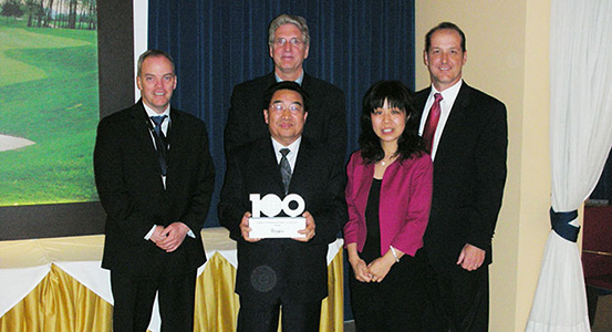 2011年4月，在意大利召開的惠而浦全球100周年慶典活動總，科隆集團榮獲“*具競爭力大獎”