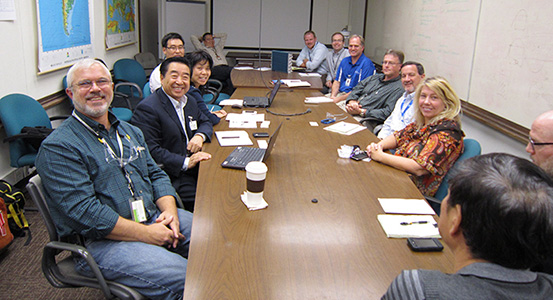 2012年12月-集團總裁程清豐走訪美國GE